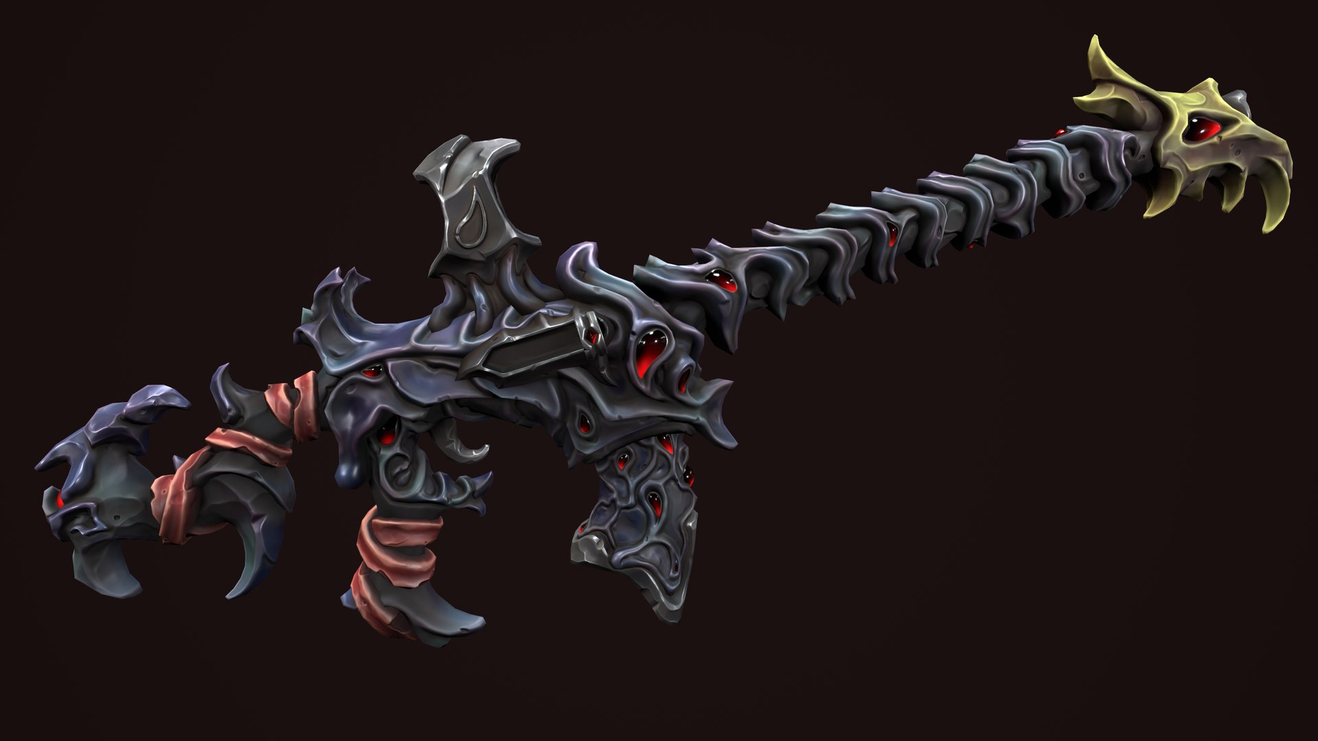 Undead Assault Rifle 3D - TurboSquid 2231608