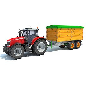 Tractor with Trailer