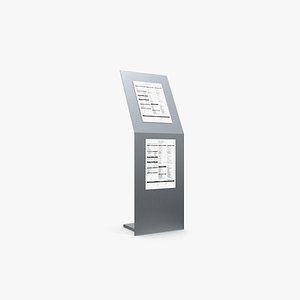 3D kiosk info