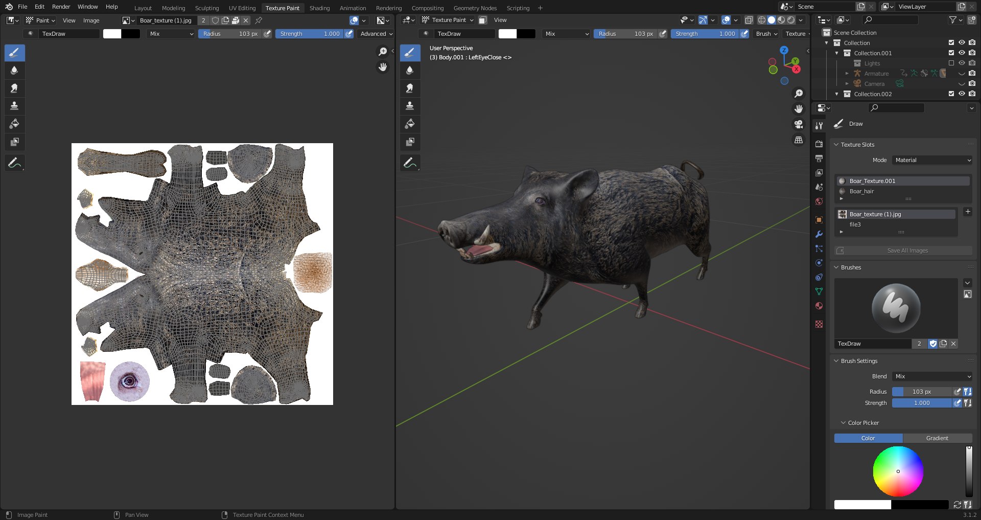 3D Fur Wild Boar Rigged and Animation in Blender model https://p.turbosquid.com/ts-thumb/Uh/zowur9/Sw/ss17/png/1669019582/1920x1080/fit_q87/312dc8f3e41fbc91e0cd634a3dc7fd9b5accb953/ss17.jpg