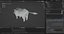 Pelliccia di cinghiale truccata e animazione in Blender