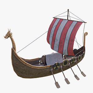 Viking Ship 3D model