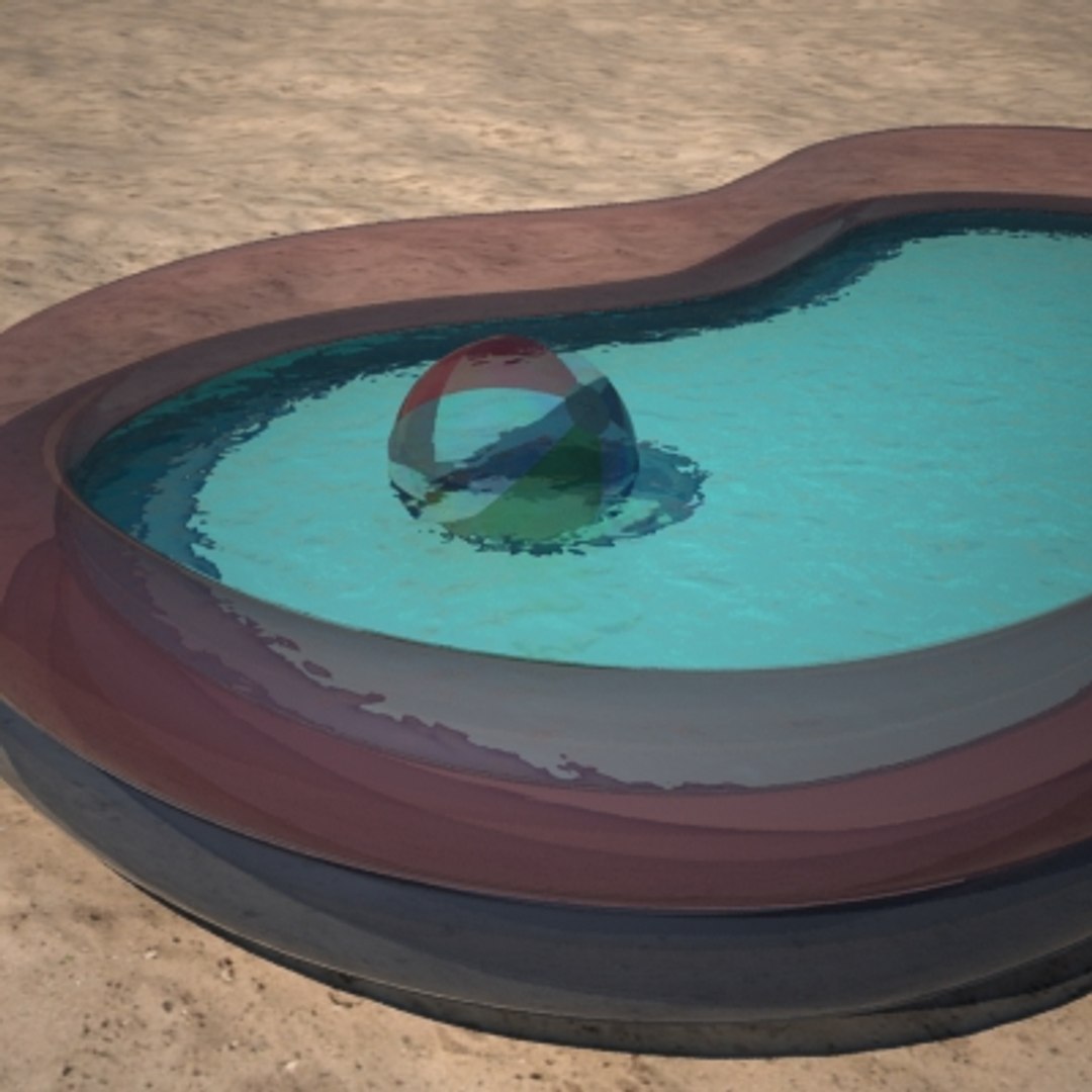 Swimming Pools 3d Model