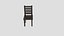 Silla X Madera