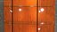 Curved Wall Display Case Brown