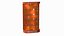 Curved Wall Display Case Brown