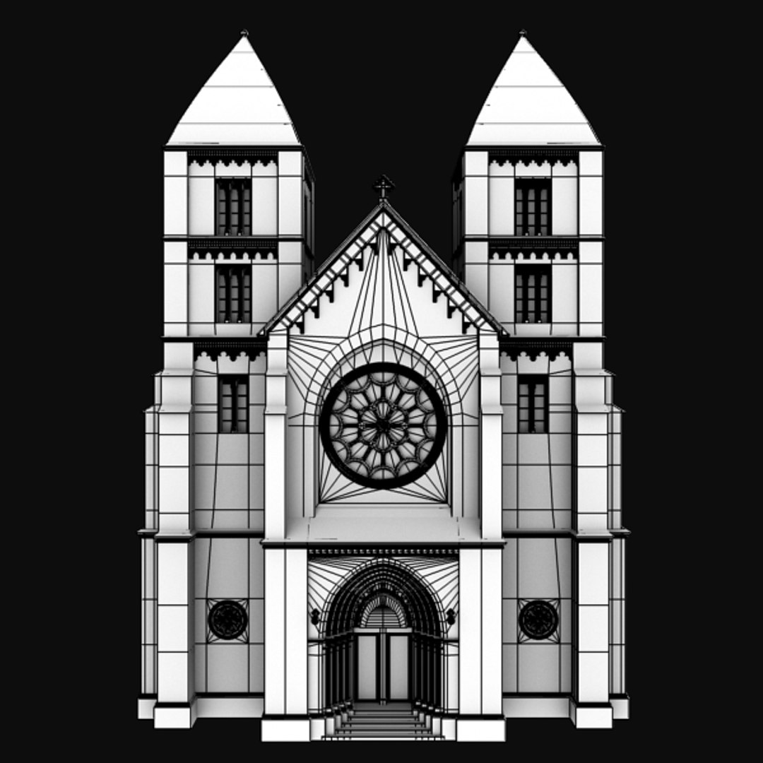Dxf Church Neo-romanesque