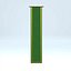 Wall Banner Rectangle Green(1) 3D