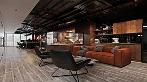 Office 01 - Maiholuxury - MAX OBJ FBX SKP Simlab Collada Blender