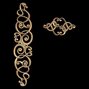 decor element stl cnc 3d model