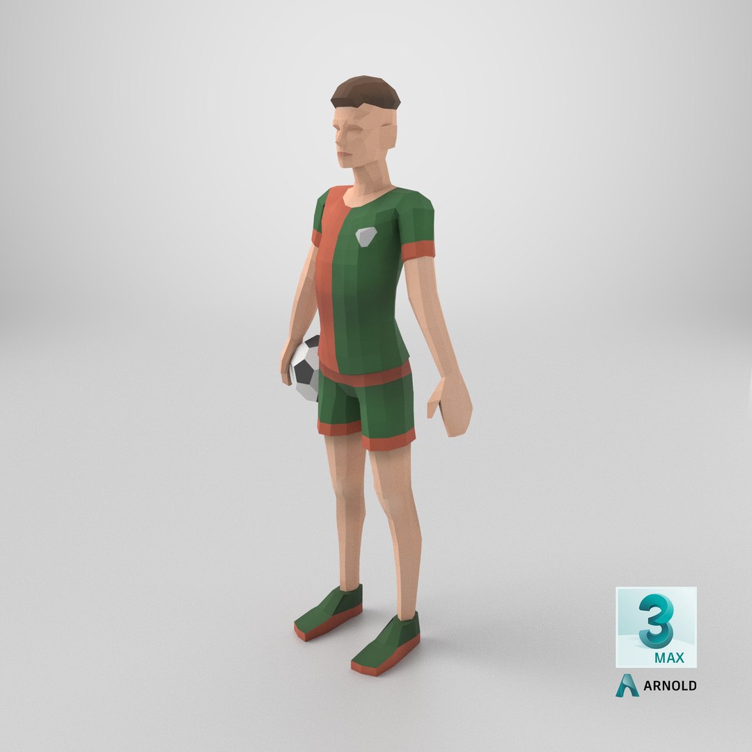Low Poly Football Player 3D model https://p.turbosquid.com/ts-thumb/Ui/DF8xgz/Cj/stemcell_max_arnold_render/png/1710319730/1920x1080/fit_q87/44b5d1573688b3cf09dd639cf477aad018f8c708/stemcell_max_arnold_render.jpg
