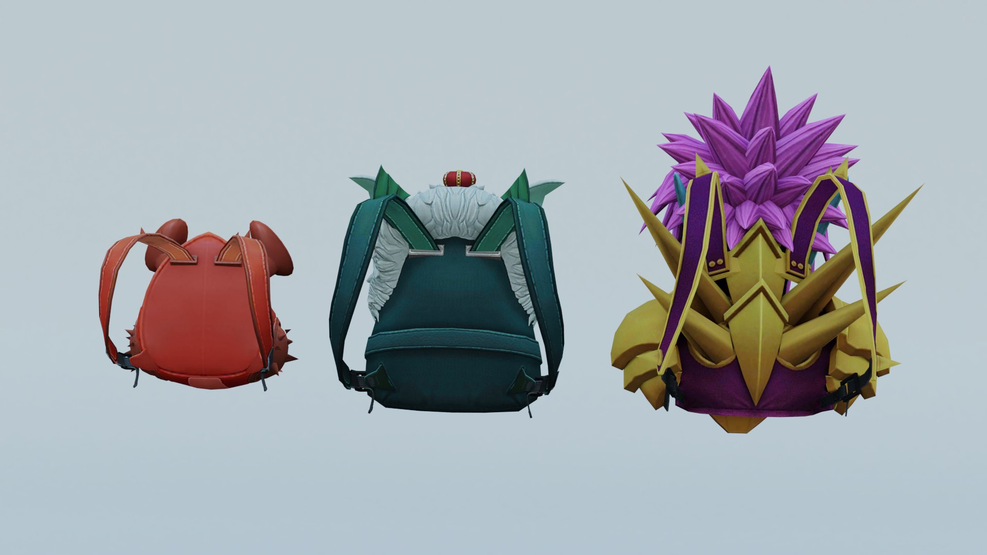 Bag 3x Megapunch Backpack Model - TurboSquid 1843909