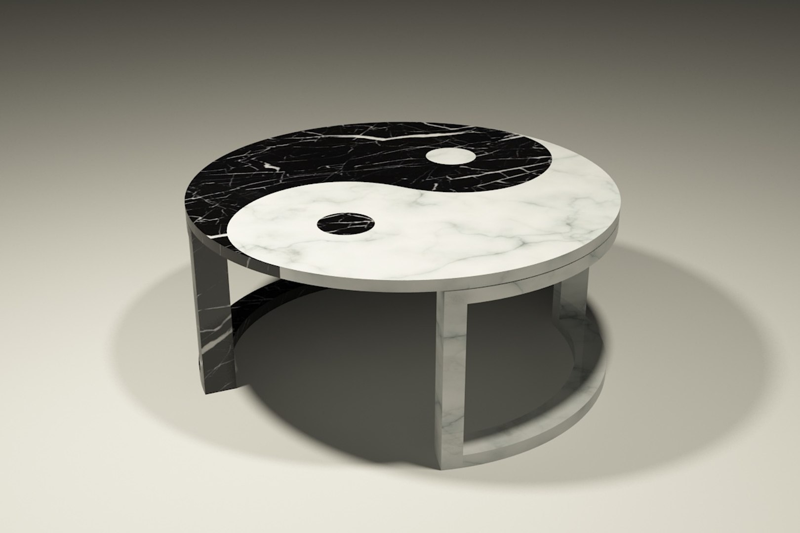 Yin yang deals coffee table