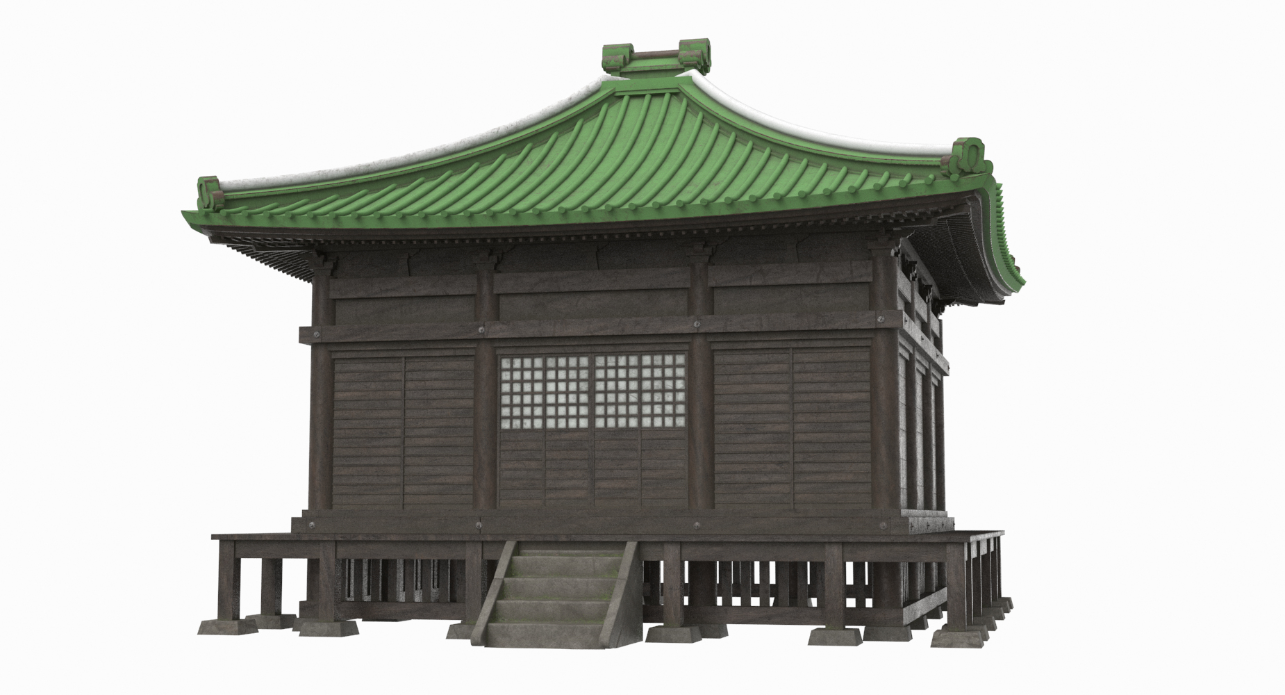 Japanese house model - TurboSquid 1312403