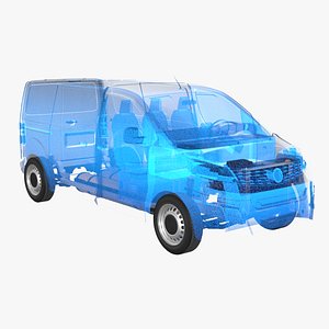 Hydrogen Fuel Cell Van Chassis  X-Ray