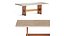 CB2 Exclusive Falls Travertine Dining Table
