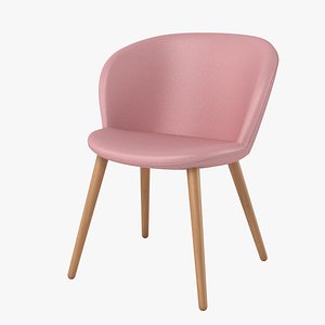 halle capri chair 3d model