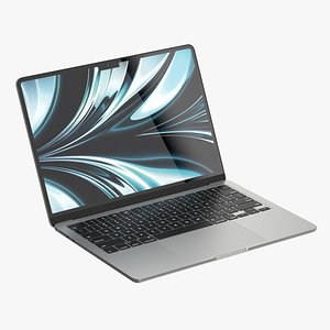 MacBook Air M2 Silver model