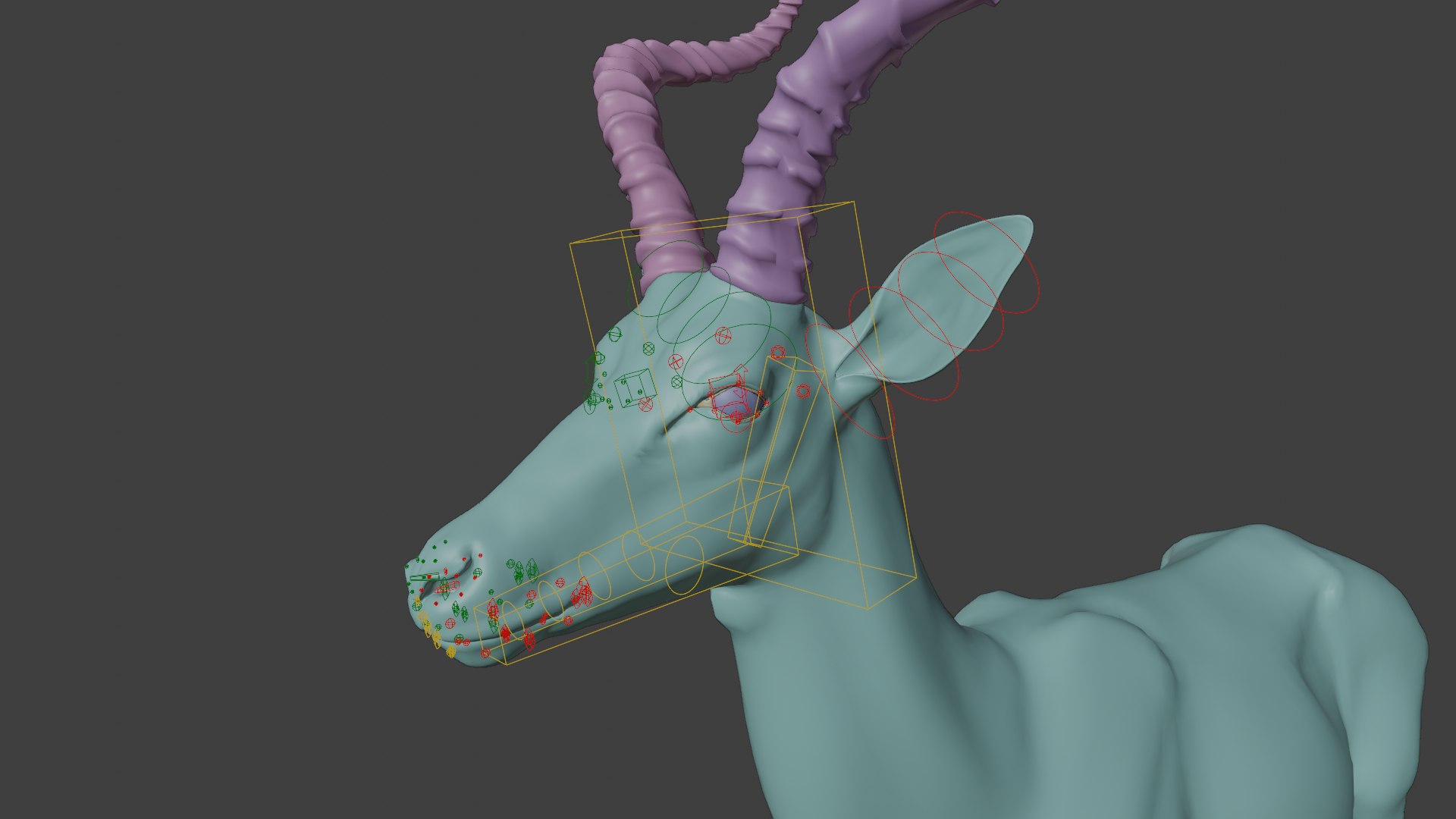 Impala Rigging Animation 3D - TurboSquid 1660643