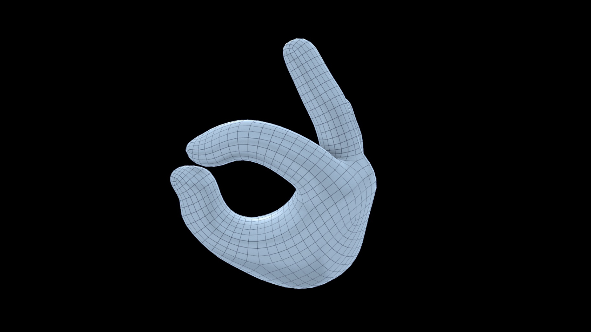 Handshake gesture emoji hands 3D model - TurboSquid 1549535