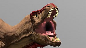 3D tyrannosaurus rex