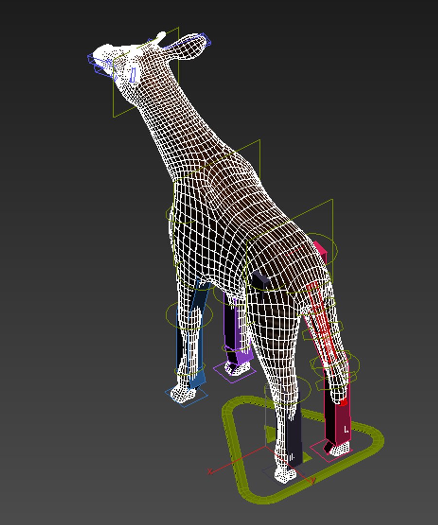 3D Okapi Low-poly Model - TurboSquid 1461584