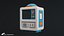 Retro Console - Retro Computer Low-poly 3D model