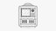 Retro Console - Retro Computer Low-poly 3D model