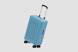 3D Luggage cartoon model