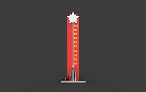 High Striker 3D model 3D
