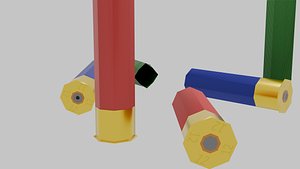shotgun shells 3D model