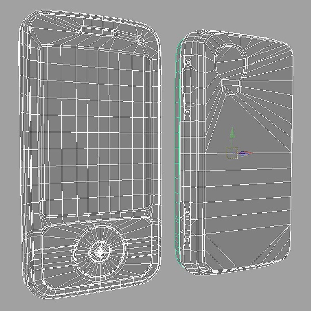 3d Mobile Phone Samsung I450 Model