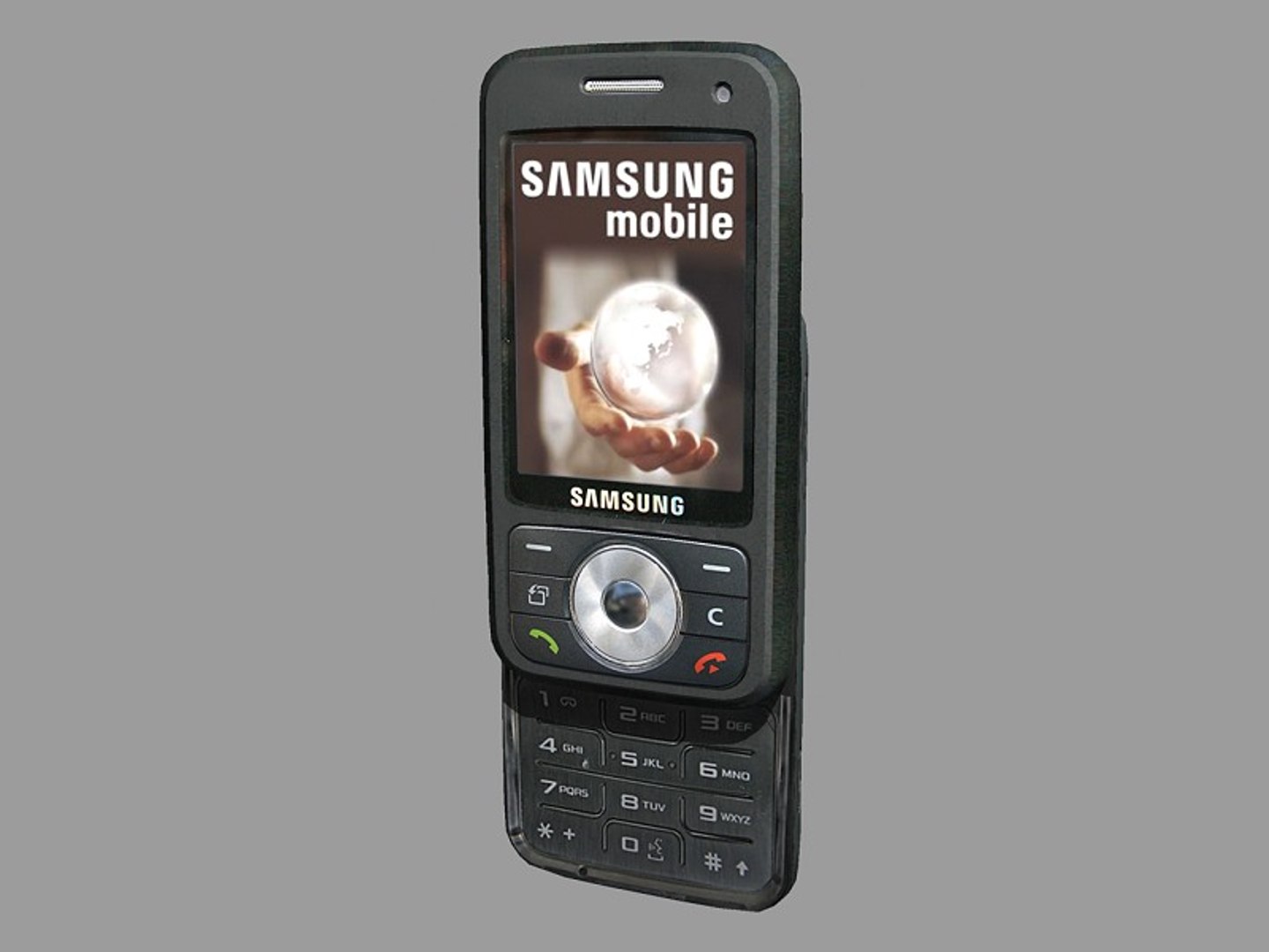 3d Mobile Phone Samsung I450 Model