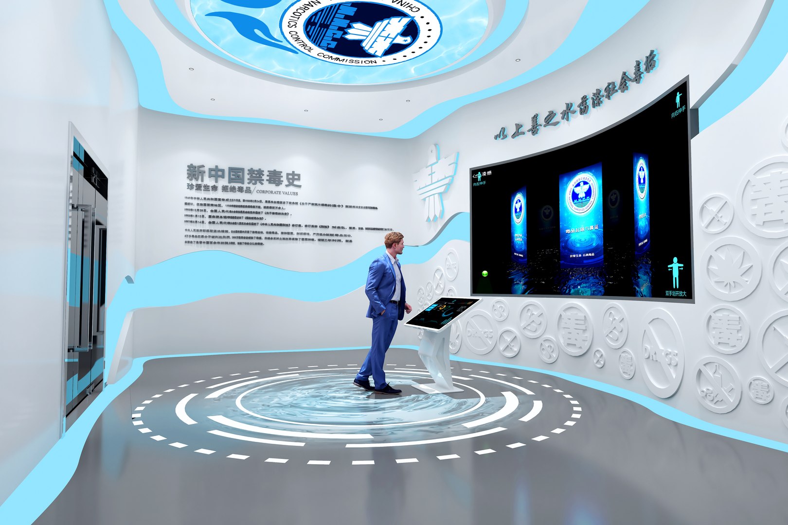 Exhibition Hall Model - TurboSquid 2080121