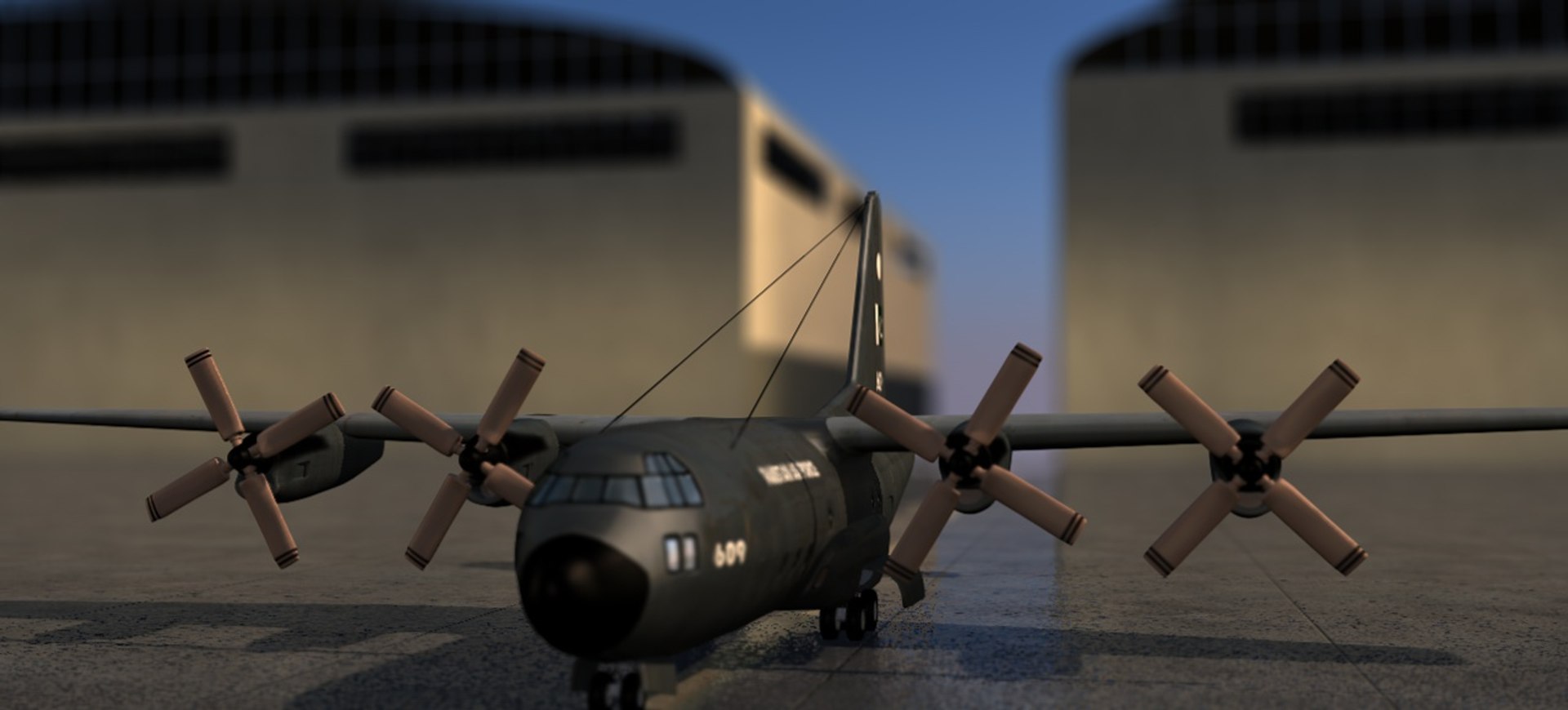 3d C130 Airforce Pakistan