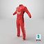Chevrolet NASCAR Driver Suit with Bud Branding Red