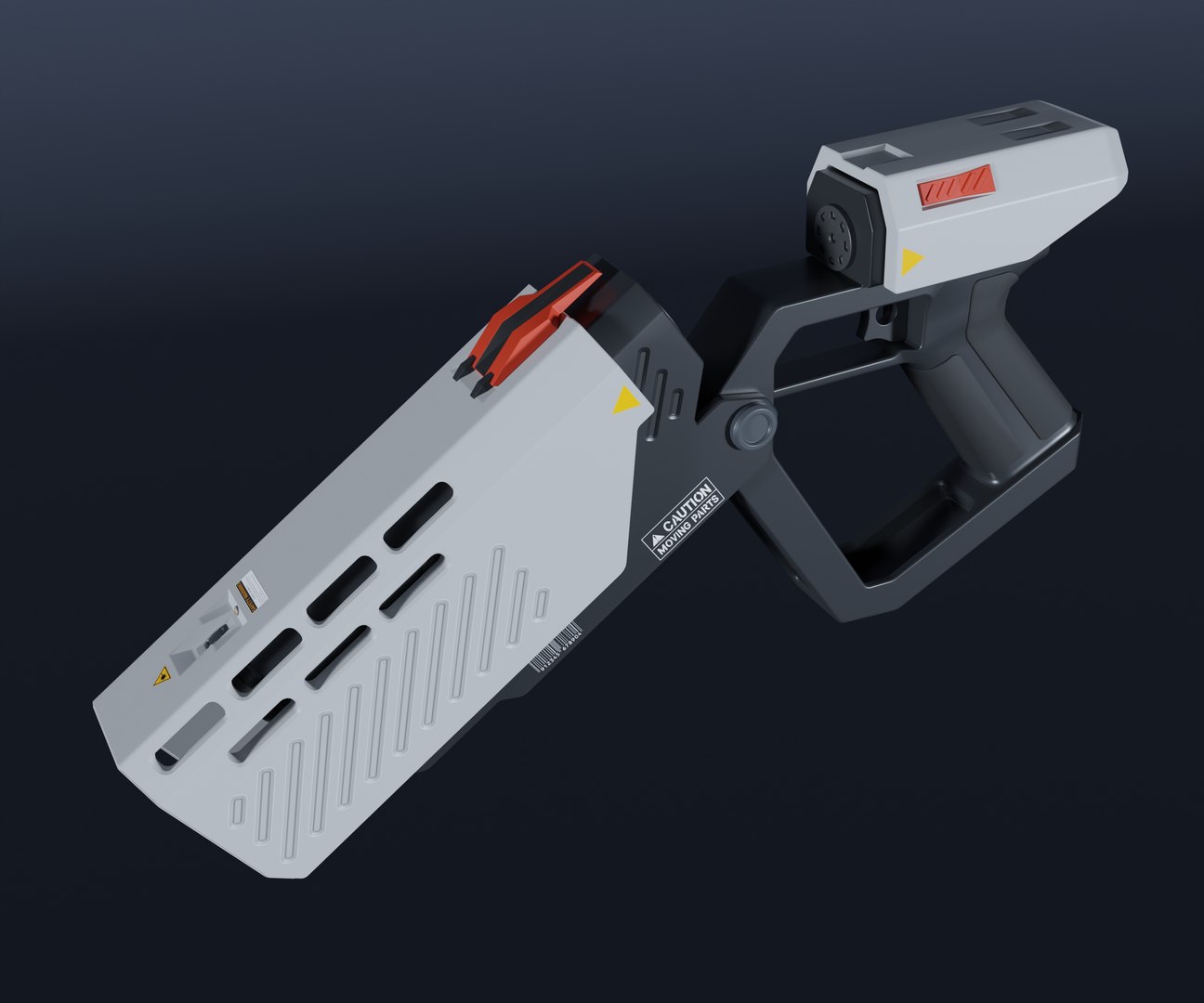 3D Model Sci-Fi Flare Gun - TurboSquid 1849023