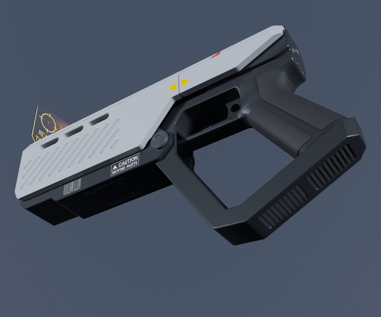 3D Model Sci-Fi Flare Gun - TurboSquid 1849023