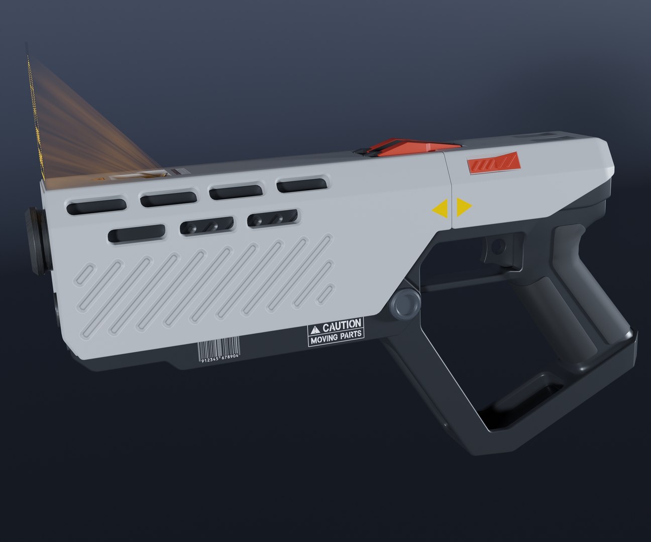 3D Model Sci-Fi Flare Gun - TurboSquid 1849023