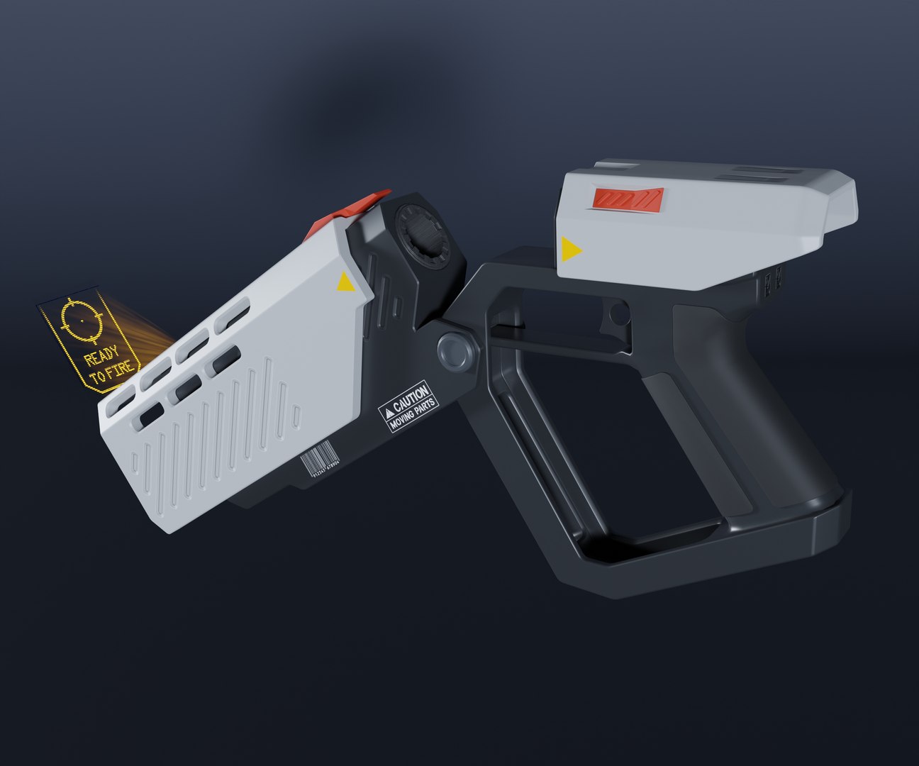 3D model Sci-Fi Flare Gun - TurboSquid 1849023