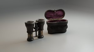 3D model Old Binoculars