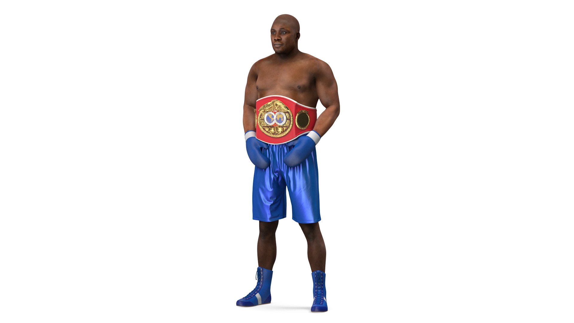 International Boxing Federation Champion 3D model preview