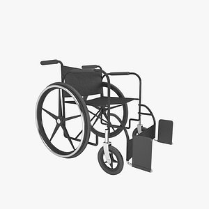 wheelchair 3d model