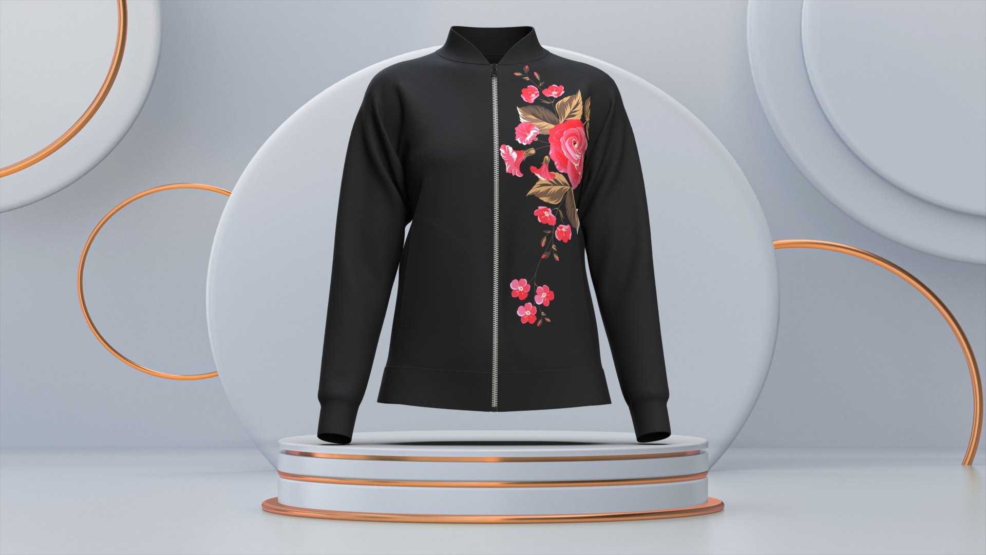 Women Fashionable Jacket Model - TurboSquid 2106641
