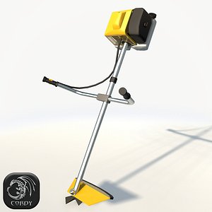 Grass trimmer Champion low poly