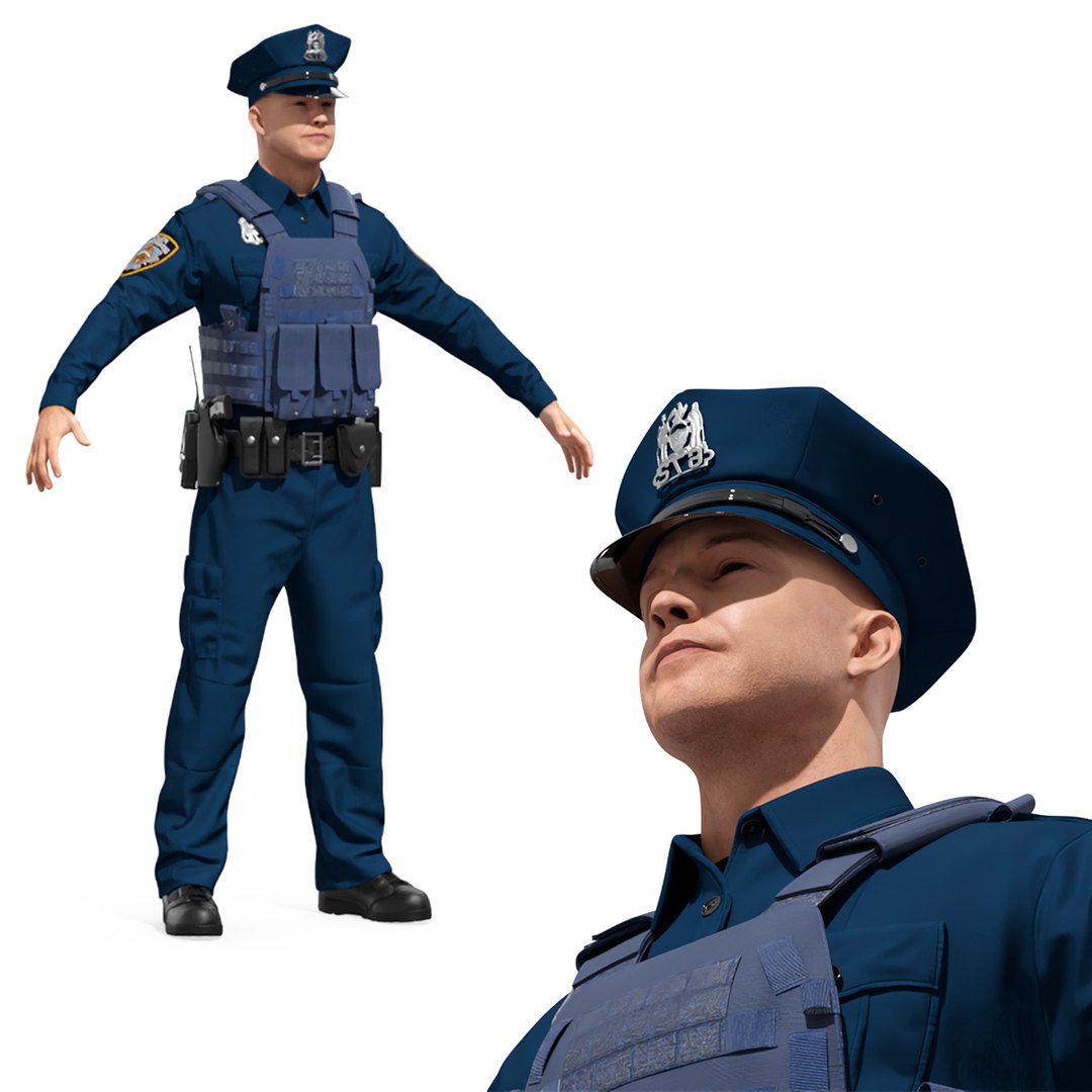 police dress blues Police Officer Adult Costume