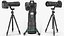 Fotocamere DSLR con zoom su treppiede Collection
