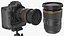 Fotocamere DSLR con zoom su treppiede Collection