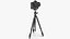 Fotocamere DSLR con zoom su treppiede Collection
