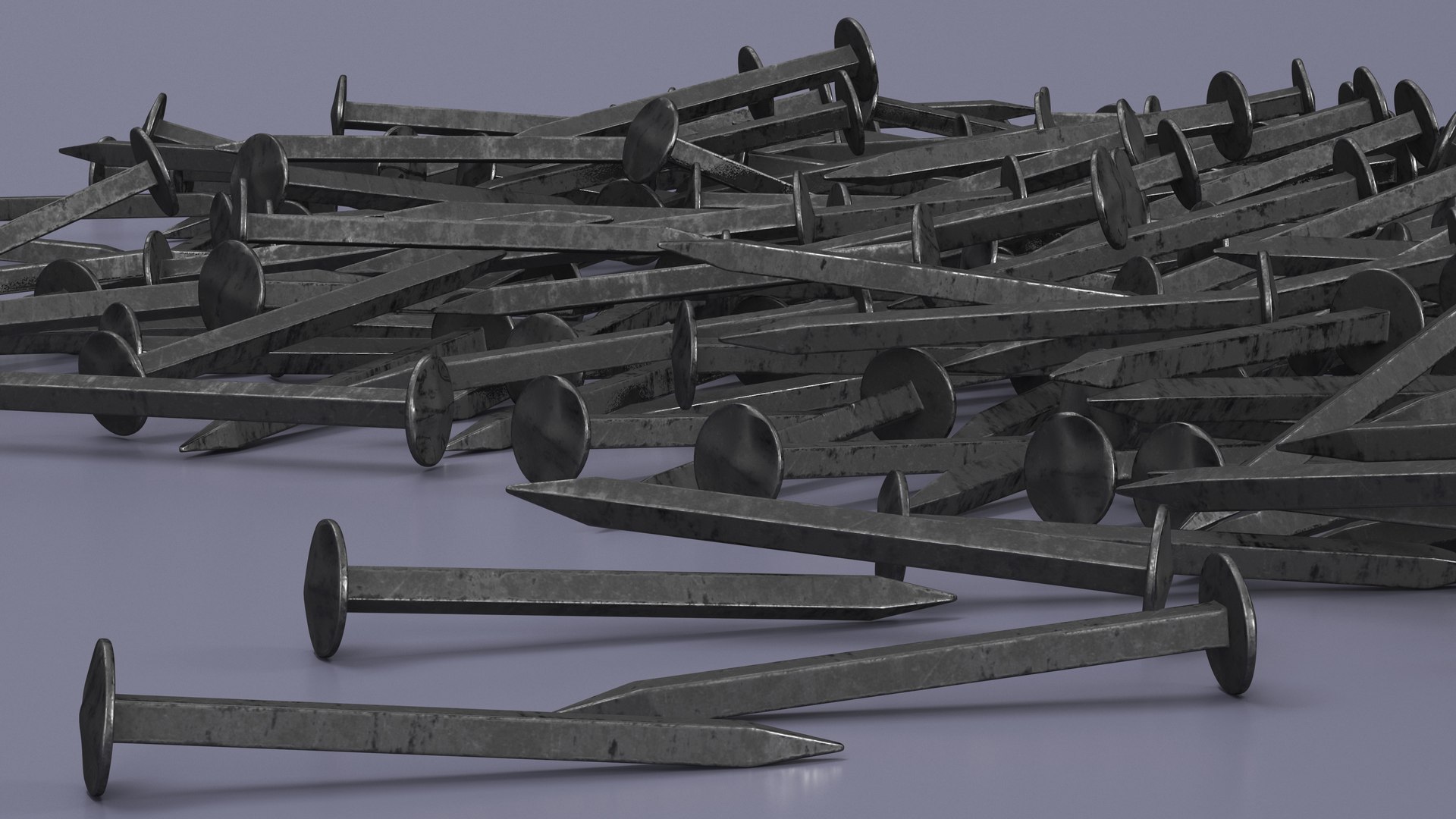 3D Model Hardboard Nails TurboSquid 2065497